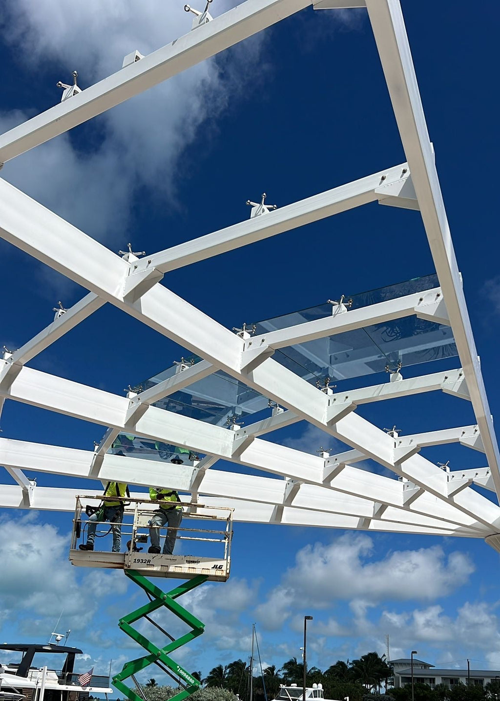 Open Sky custom metal structure project
