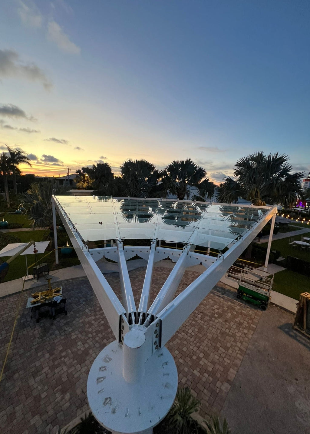 Open Sky custom metal structure project