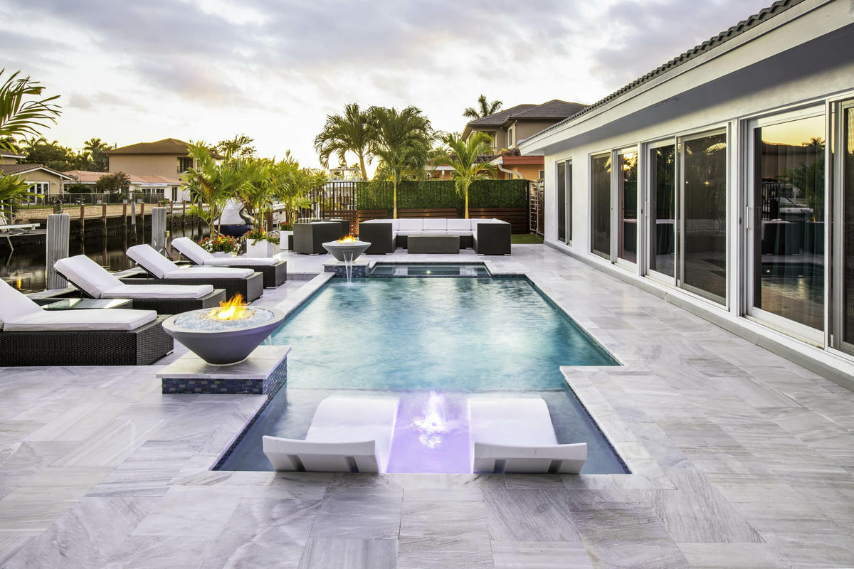 Open Sky custom pool, South Florida